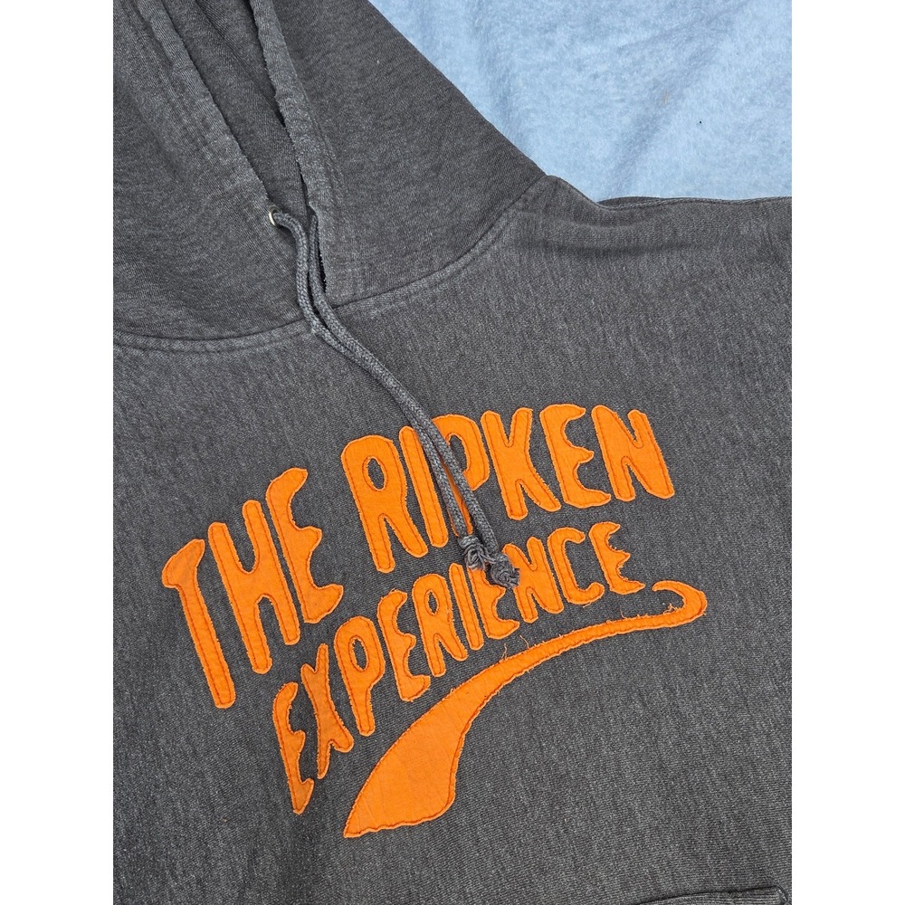 MV Sport Pro-Weave The Ripken Experience Hoodie Charcoal Grey‎ Orange XL